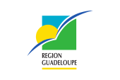 Flagge Fahne flag drapeau pavillon Guadeloupe Regionalrat Regional Council