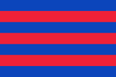 Gösch Flagge Fahne Haiti naval jack