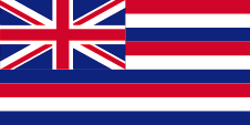 Flagge, Fahne, Hawaii