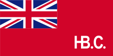 Flagge Fahne flag Nordwest Hudson Bay Kompanie Hudson’s Bay Company Handel Gesellschaft Kolonie Trade Company colony Kompagnie Compagnie