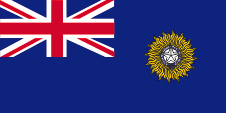 Flagge Fahne flag Britisch-Indien British India Nationalflagge state flag