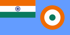 Flagge Fahne flag Indien India Bharat Luftwaffe air force