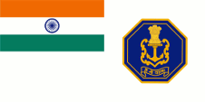 Flagge Fahne flag Indien India Bharat Naval flag naval flag
