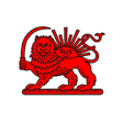 Flagge Fahne flag Iran Persien Persia Roter Löwe Red Lion