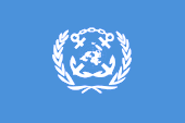 Flagge Fahne flag IMO IMCO Internationale Seeschifffahrts-Organisation International Maritime Organization