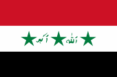 Flagge Fahne flag Irak Iraq