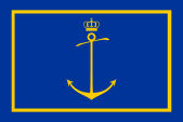 Flagge Fahne flag Marineminister minister of navy Italien Italy Königreich Italien Kingdom of Italy