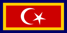 Flagge Fahne Staatsflagge flag state Johor Johore Yohore