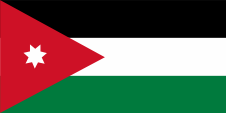 Flagge Fahne flag National flag Jordanien Jordan