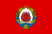 Flagge Fahne flag Gösch navy naval jack Jugoslawien Yugoslavia