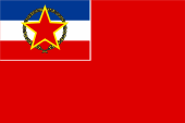 Flagge Fahne naval flag Marineflagge Jugoslawien navy Yugoslavia