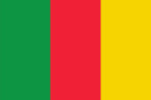 Flagge Fahne flag National flag Französisch Kamerun French Cameroon