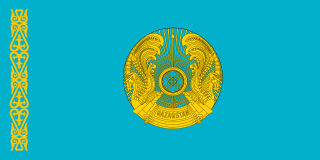 Marine Flagge Fahne naval flag Präsident president Kasachstan Kazakhstan