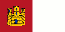 Flagge, Fahne, Kastilien-La Mancha, Neukastilien