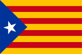 Flagge, Fahne, Katalonien