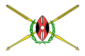 Flagge Fahne flag Präsident Präsidentenflagge president Kenya Kenia