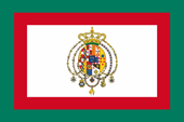 Flagge Fahne flag Königreich beider Sizilien Kingdom of Two Sicilies Regno delle Due Sicilie Neapel Naples State flag Merchant flag state flag merchant flag