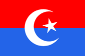Flagge Fahne flag Khanat Kokand Kokan Khuqand Farghana Fergana