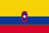 Flagge Fahne flag Kolumbien Colombia Handelsflagge merchant flag