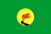 Flagge, Fahne, Zaire, Kongo-Kinshasa