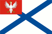Flagge Fahne flag Russich Polen Russian Poland Polska flaga Kongresspolen