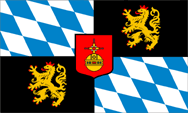 Flagge Fahne flag Palatinate Pfalz Kurpfalz Archidapifer