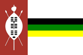 Flagge Fahne flag Nationalflagge KwaZulu Bantustan Homeland
