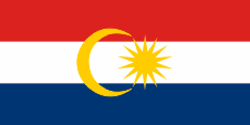 Flagge Fahne flag Bundesterritorium federal territory Labuan
