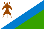 Flagge, Fahne, Lesotho