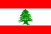Flagge, Fahne, Libanon