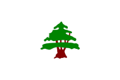 Flagge Fahne flag Libanon Lebanon Lubnan