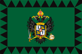 Flagge Fahne flag Königreich Lombardo-Venetien Kingdom of Lombardy-Venetia bandiera Regno Lombardo-Veneto