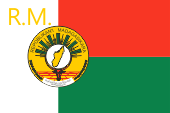 Flagge Fahne flag Präsident President Madagaskar Madagasikara Malagasy Malgache Madagascar