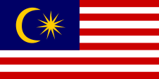 Flagge Fahne Staatsflagge state flag Malaiische Föderation Malay Federation