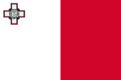 Malta Flagge Fahne national flag Nationalflagge
