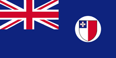 Flagge Fahne flag Staatsflagge state Malta Blue Ensign