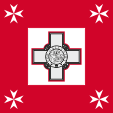 Malta Gösch naval jack Flagge Fahne flag