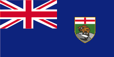 Flagge Fahne flag Kanada Provinz Canada Province Manitoba