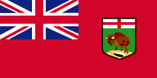 Flagge, Fahne, Manitoba