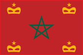 Flagge Fahne flag Marineflagge naval flag Marokko Morocco Maroc Al Maghrib Al-Maghrib Maghribija