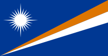 Marshall-Inseln Marschall-Inseln Marschallinseln Marshall Islands Flagge Fahne national flag National flag