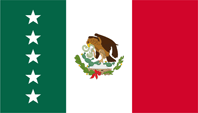 Flagge Fahne flag Mexiko Mexico Präsident President