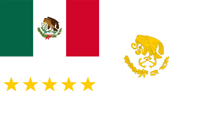 Flagge Fahne flag Mexiko Mexico Präsident President See sea