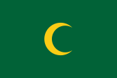 Flagge flag Mogulreich Mughal Empire