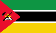 Flagge, Fahne, Mosambik