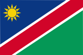 Flagge Fahne flag National flag Deutsch-Südwestafrika Namibia Südwestafrika German South West Africa