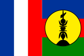 Flagge, Fahne, Kanaky, Neukaledonien