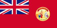 Flagge Fahne flag drapeau Kanada Provinz Canada Province Neufundland Newfoundland Terre-Neuve