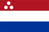 Flagge für Gouverneure Niederländischen Kolonien