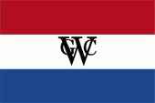 Flagge Fahne flag Niederländische Westindien-Kompanie Dutch West India Company Handel Gesellschaft Kolonie Trade Company colony Kompagnie Compagnie